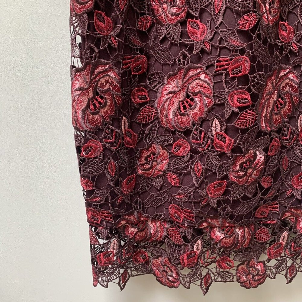 Phase Eight Occasion Midi Dress UK 18 Lace Overlay Wedding Guest Party New £169 - Picture 2 of 14